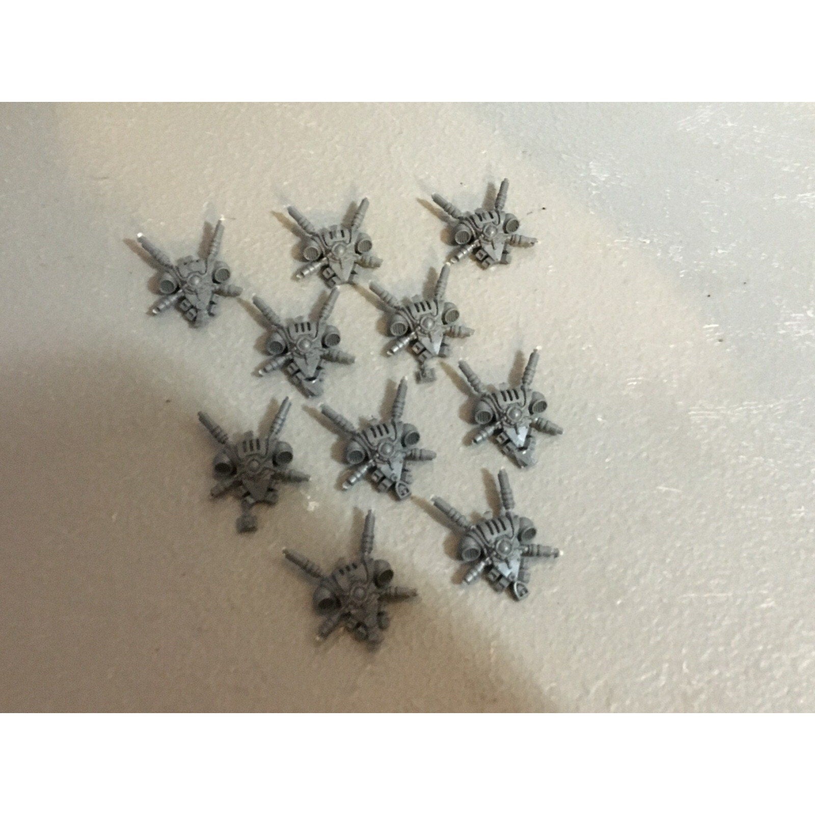 A20084 WARHAMMER 40K GREY KNIGHTS BITS LOT STRIKE BACKPACK 10 PK GAMES WORKSHOP