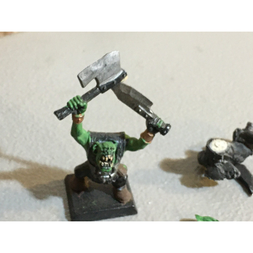A33618 WARHAMMER FANTASY ORCS & GOBLINS INCOMPLETE BOYZ + BITS LOT GW