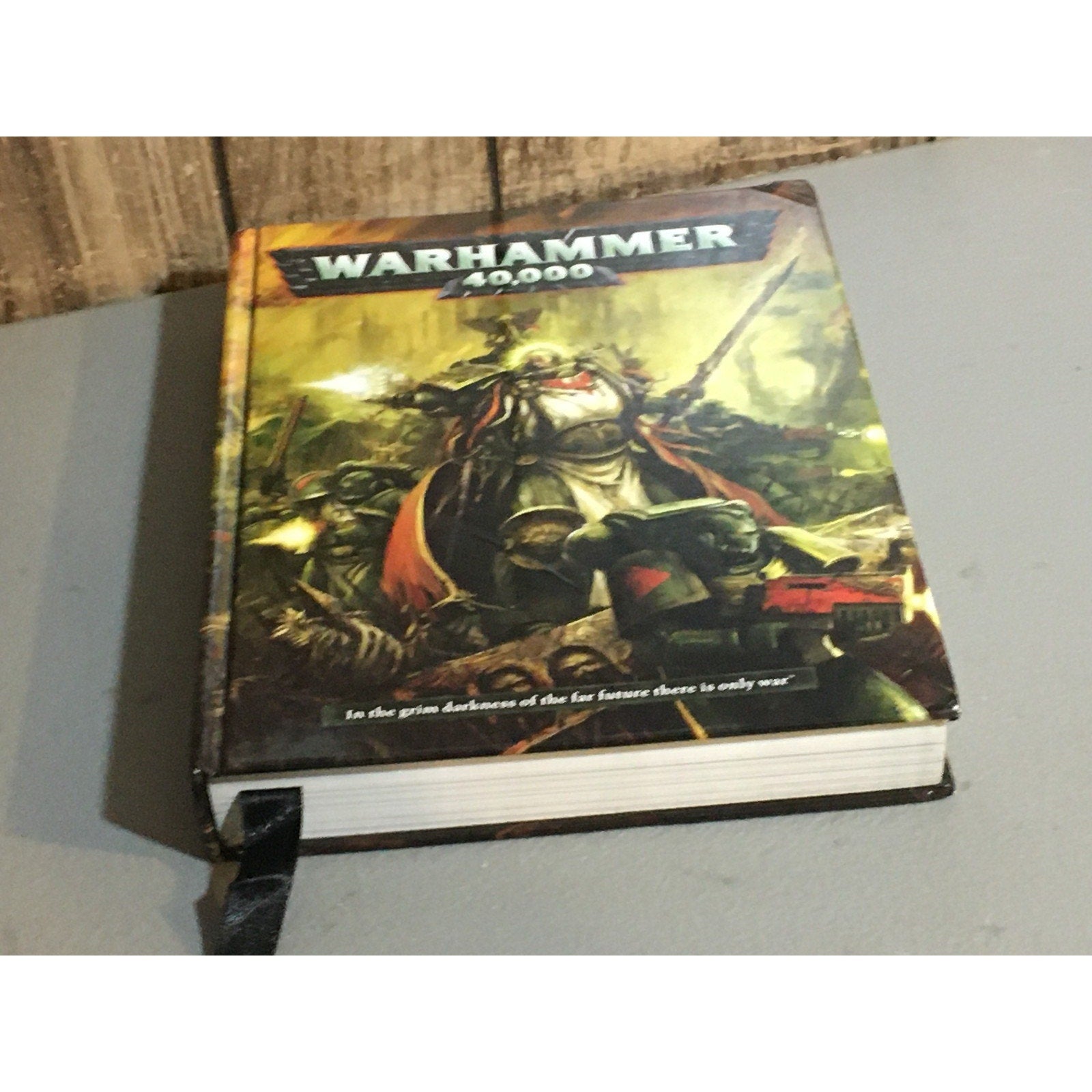 BOOK WARHAMMER 40K GRIM DARKNESS 6TH ED CORE RULE BOOK USED HB HARDBACK