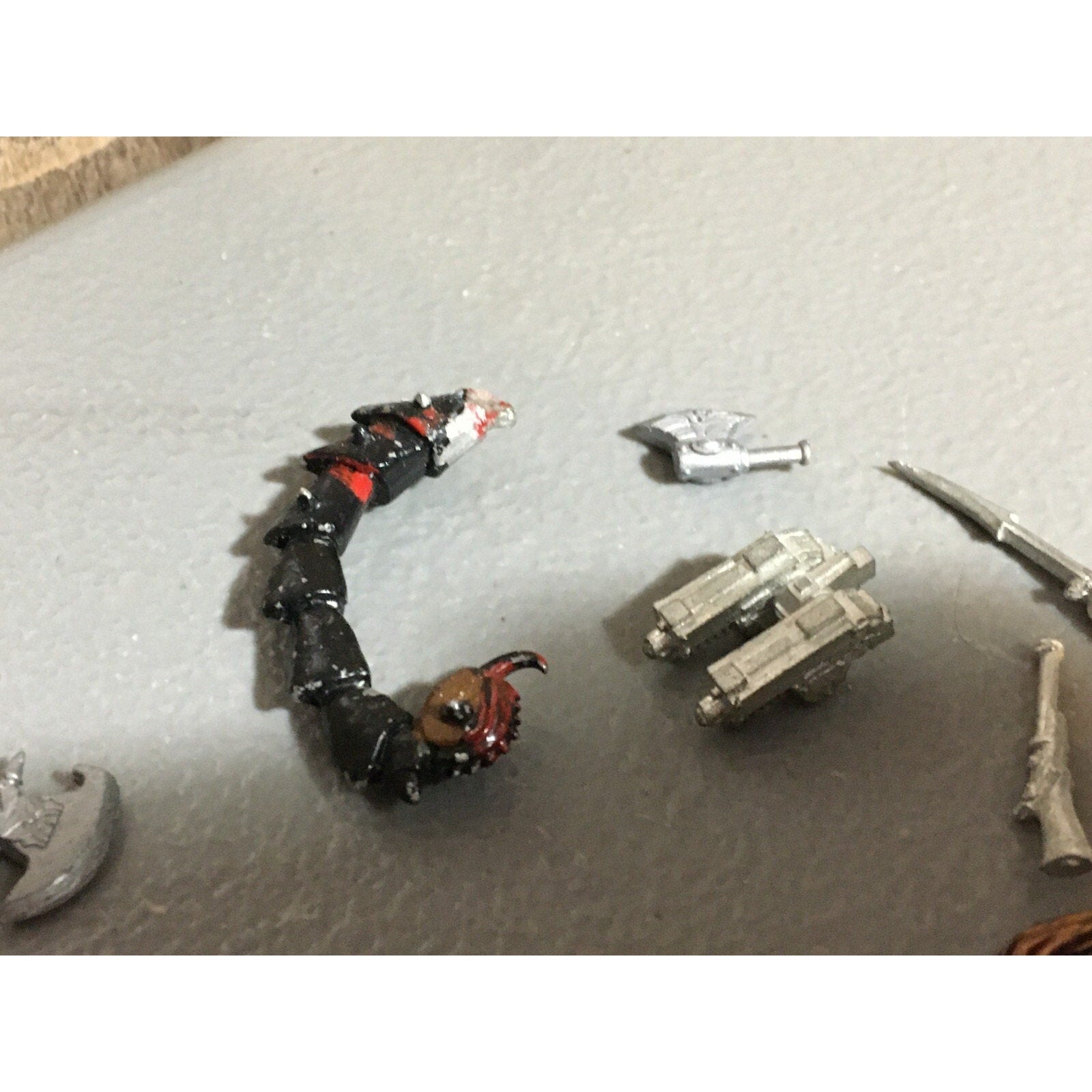 A20150 WARHAMMER 40K AOS FANTASY BITS LOT ALL METAL WINGS TALONS SPACE MARINES