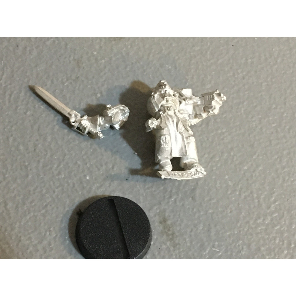 A33832 WARHAMMER 40K SPACE MARINES GREY KNIGHTS METAL JUSTICAR NO BACKPACK GW