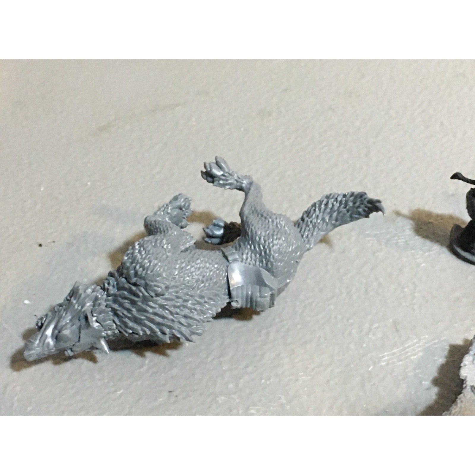 A27780 WARHAMMER 40K SPACE MARINES WOLVES BITS LOT TORSOS THUNDERWOLF GW