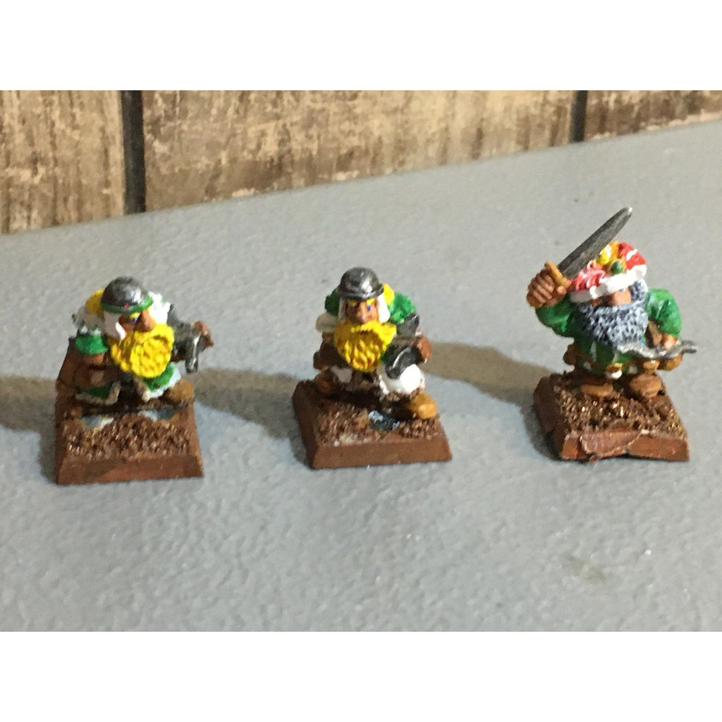 A30730 WARHAMMER AOS FANTASY MARAUDER DWARFS METAL QUERRELLERS CROSSBOWS 3 PK