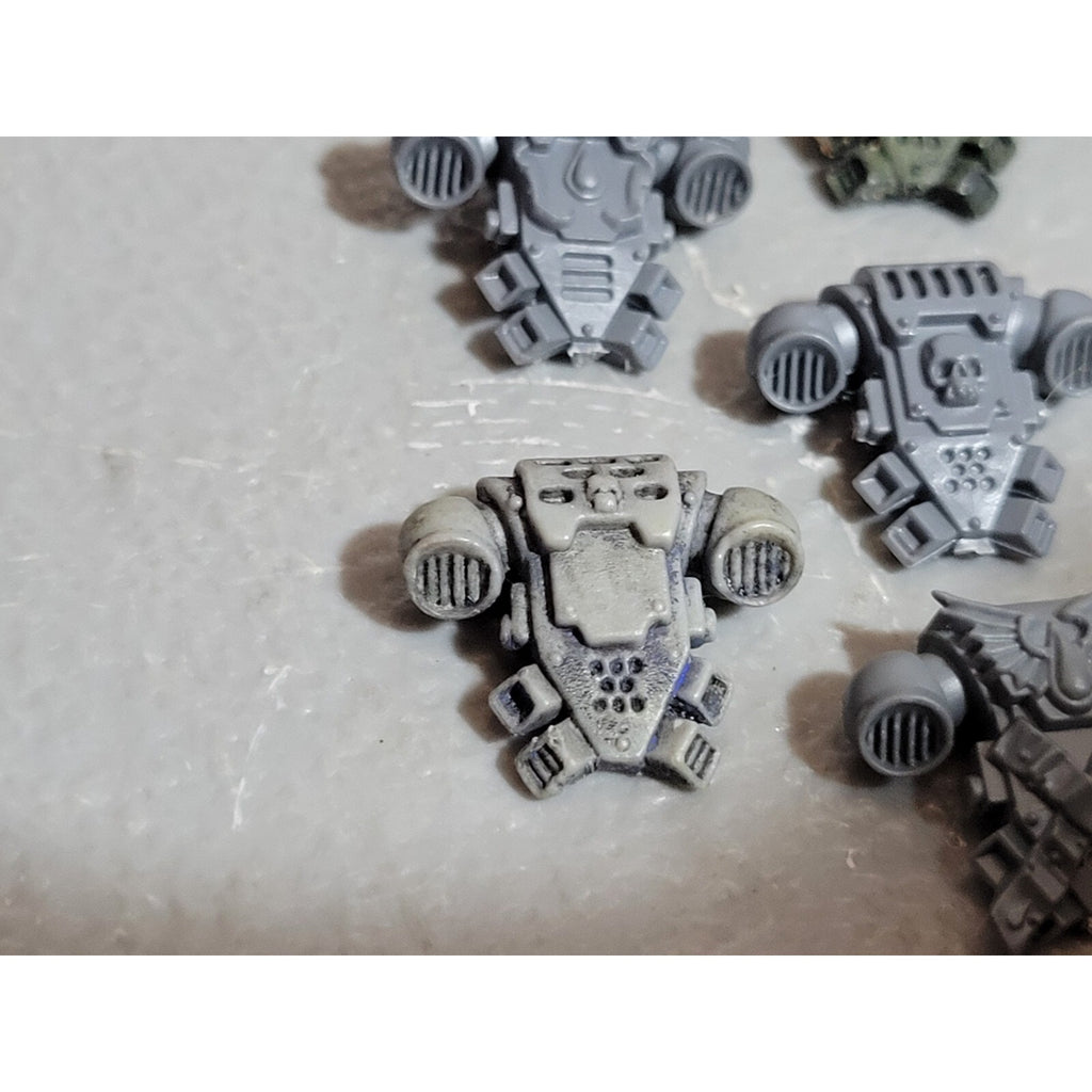 A19067 WARHAMMER 40K SPACE MARINES BLOOD ANGELS BACKPACK 11 PK BITS LOT