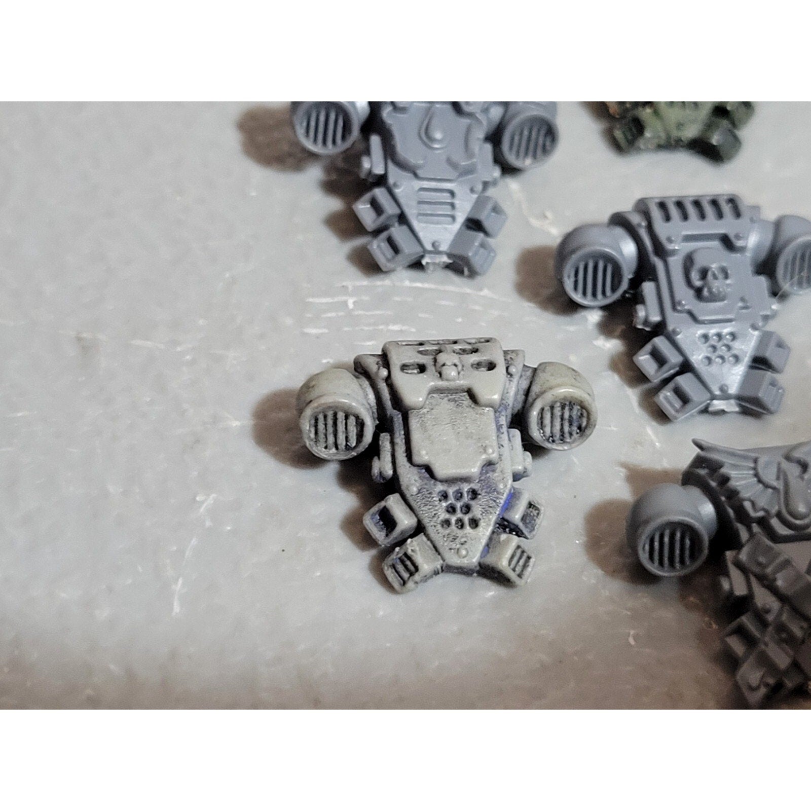 A19067 WARHAMMER 40K SPACE MARINES BLOOD ANGELS BACKPACK 11 PK BITS LOT