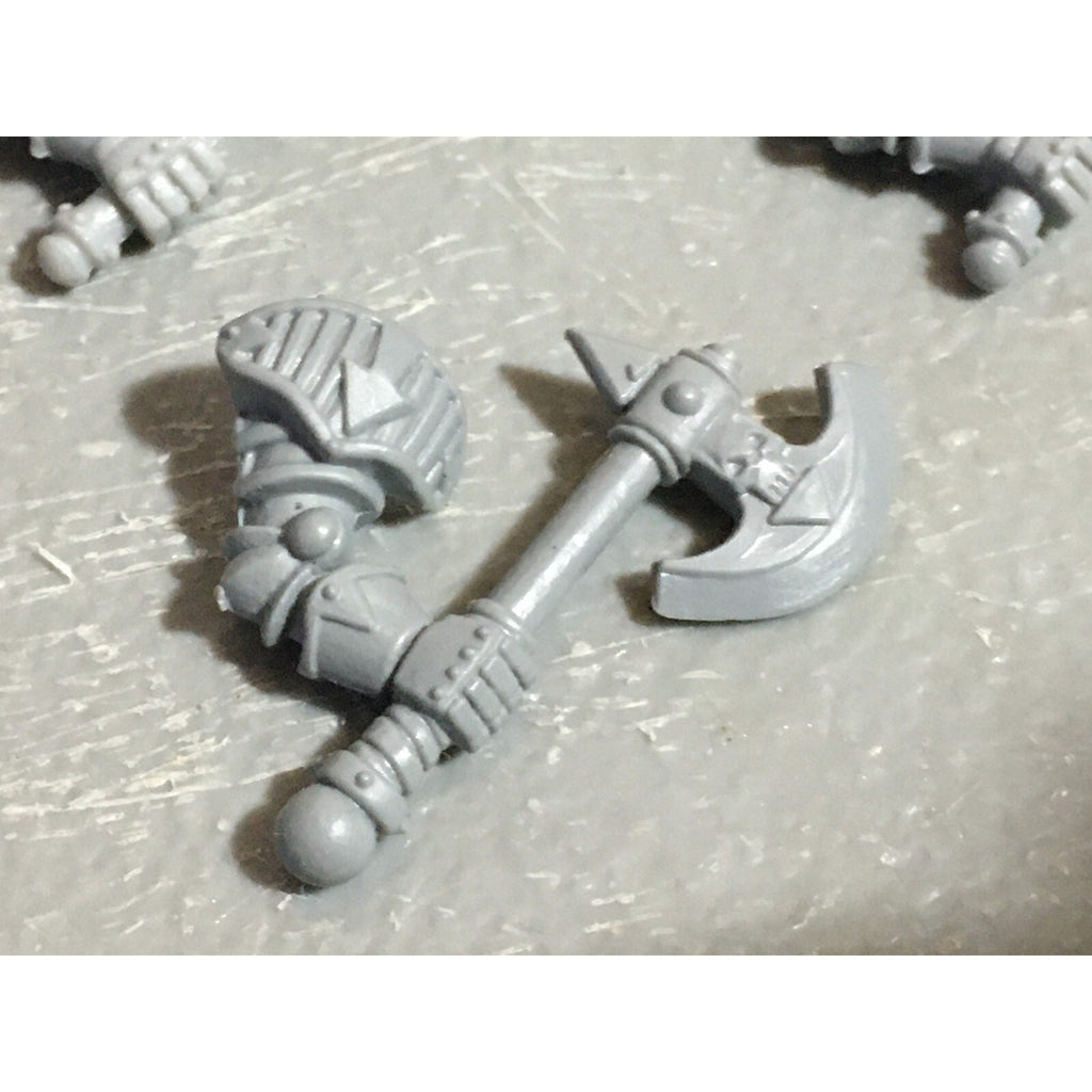 A22252 WARHAMMER FANTASY CHAOS MORTALS BITS LOT WARRIORS KNIGHTS WEAPONS GW OOP