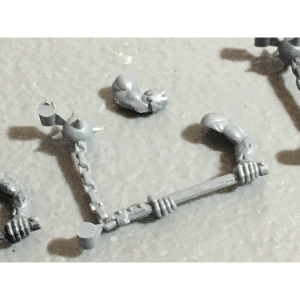 A22259 WARHAMMER FANTASY CHAOS MORTALS BITS LOT MARAUDER FLAILS GAMES WORKSHOP