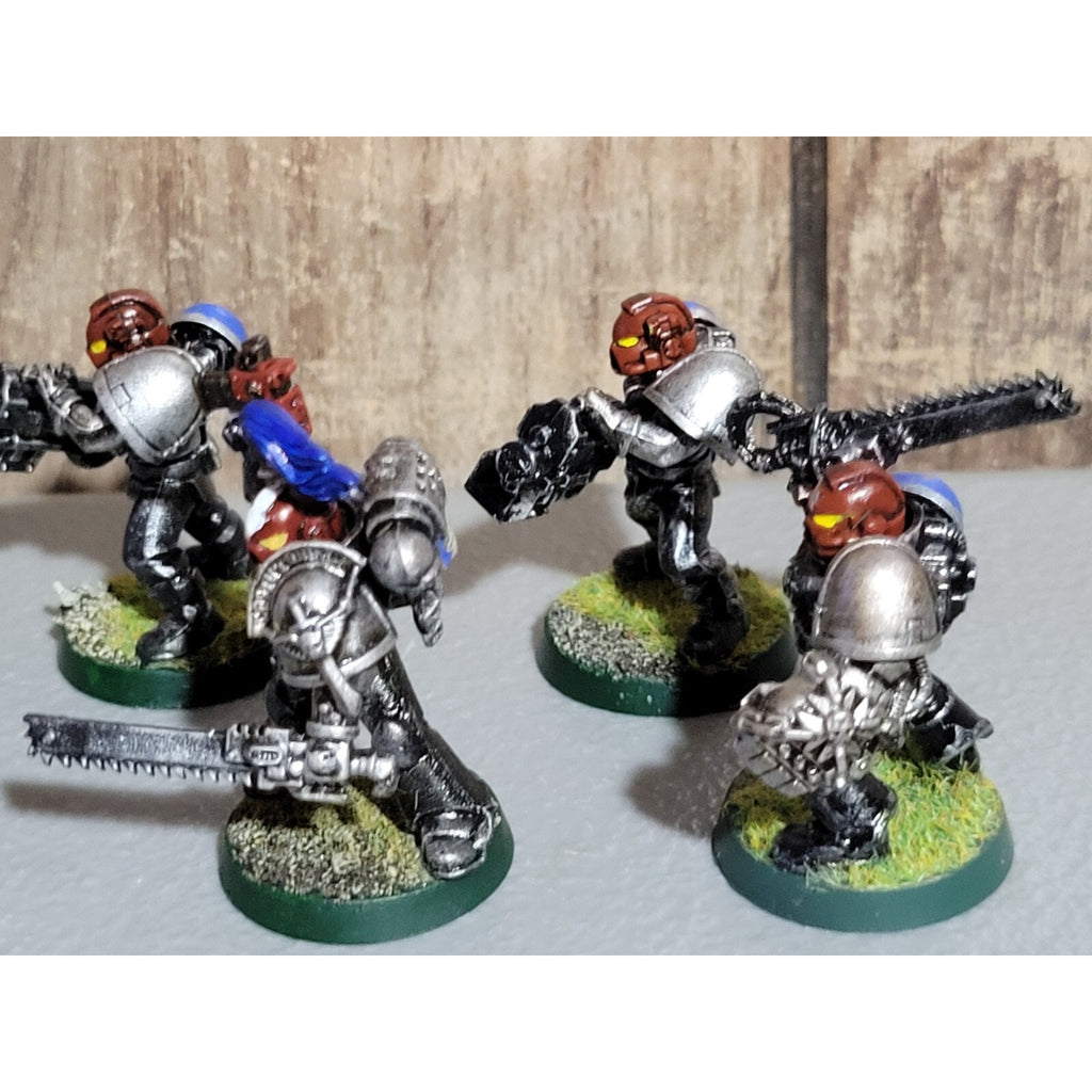 A18031 WARHAMMER 40K SPACE MARINES 5 PK HEAVY SERGEANT MISS BACKPACKS