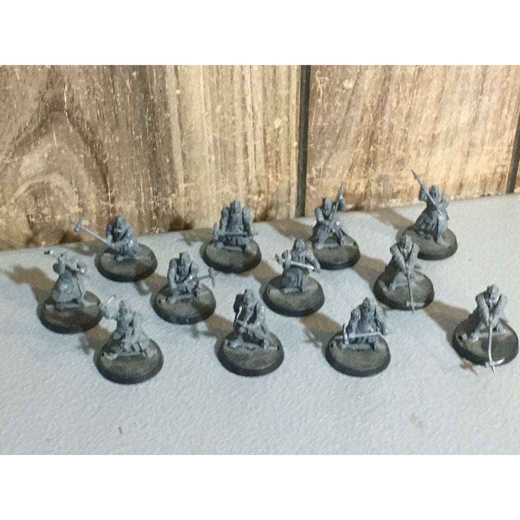 A30307 LOTR LORD OF THE RINGS GW GAMES WORKSHOP DWARFS GRIM HAMMERS 12 PK