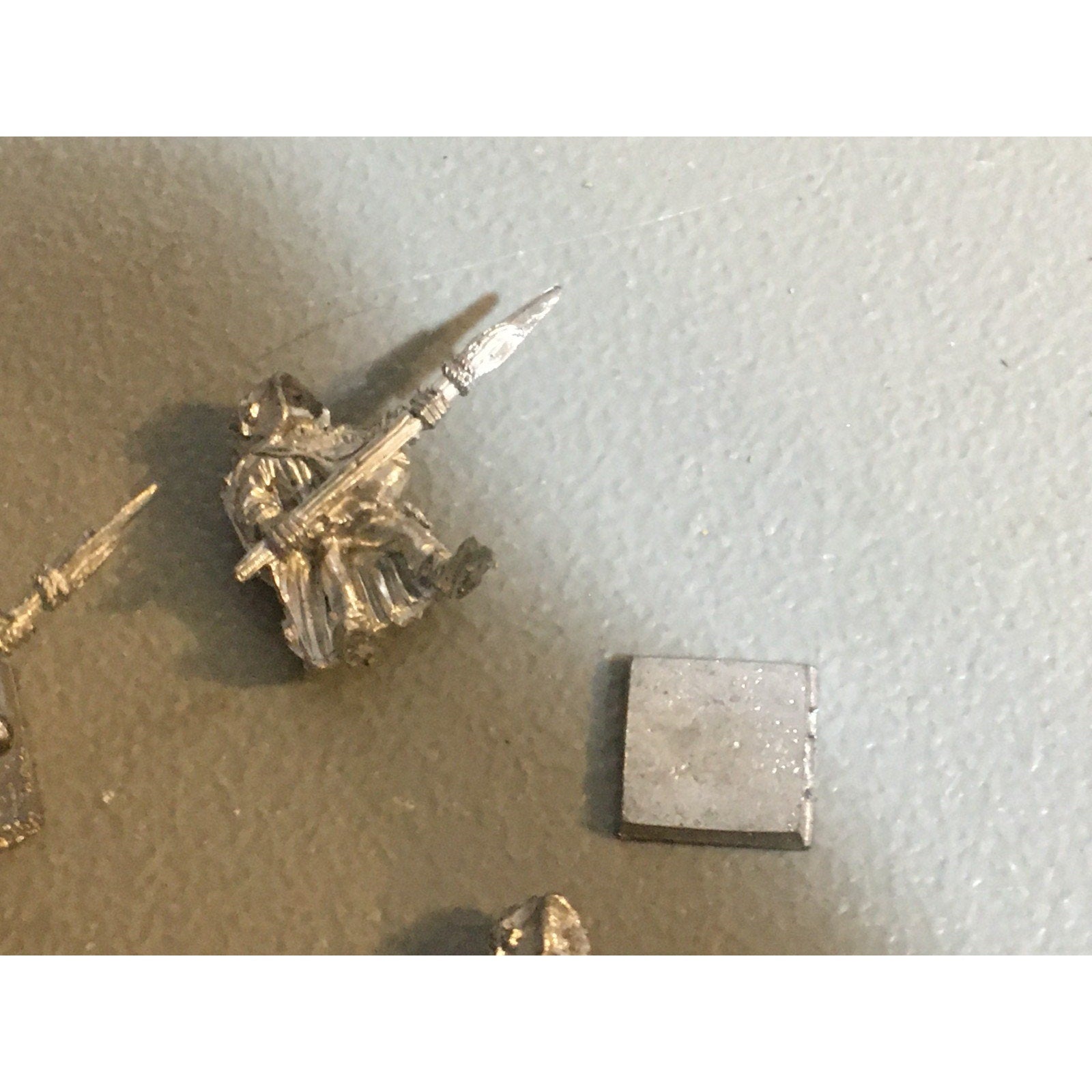 A24879 UNKNOWN METAL MINIATURES TABLETOP WARGAMES 8 PK HUMAN SPEARMEN