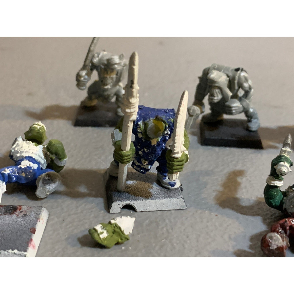 A31241 WARHAMMER FANTASY AOS ORCS & GOBLINS INCOMPLETE BOYS LOT
