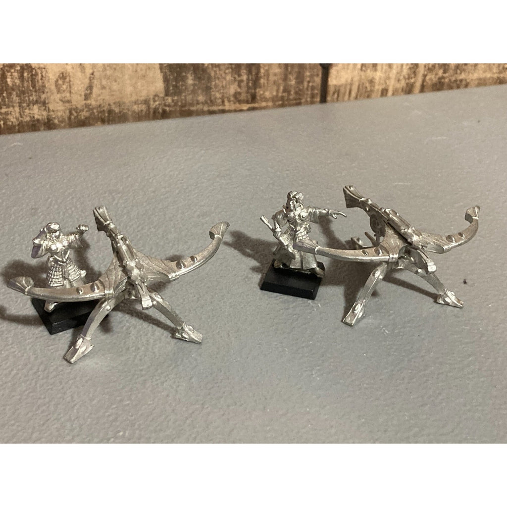 A19273 WARHAMMER FANTASY HIGH ELF OOP METAL EAGLE CLAW BOLT THROWER 2 PACK CREW