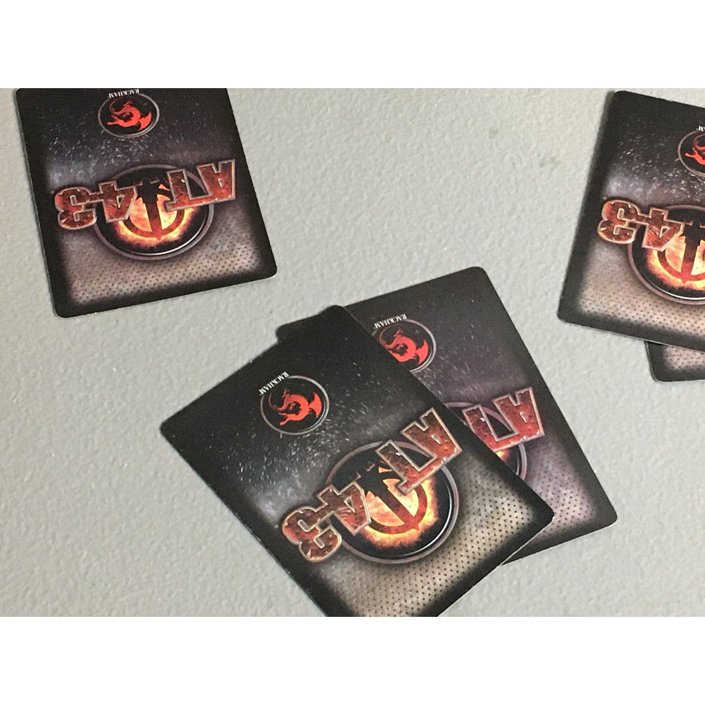 A32047 RACKHAM AT-43 RED BLOK MINI SPETSNATZ KOMMANDOS 8 PK W CARD MISS 1 HEAD