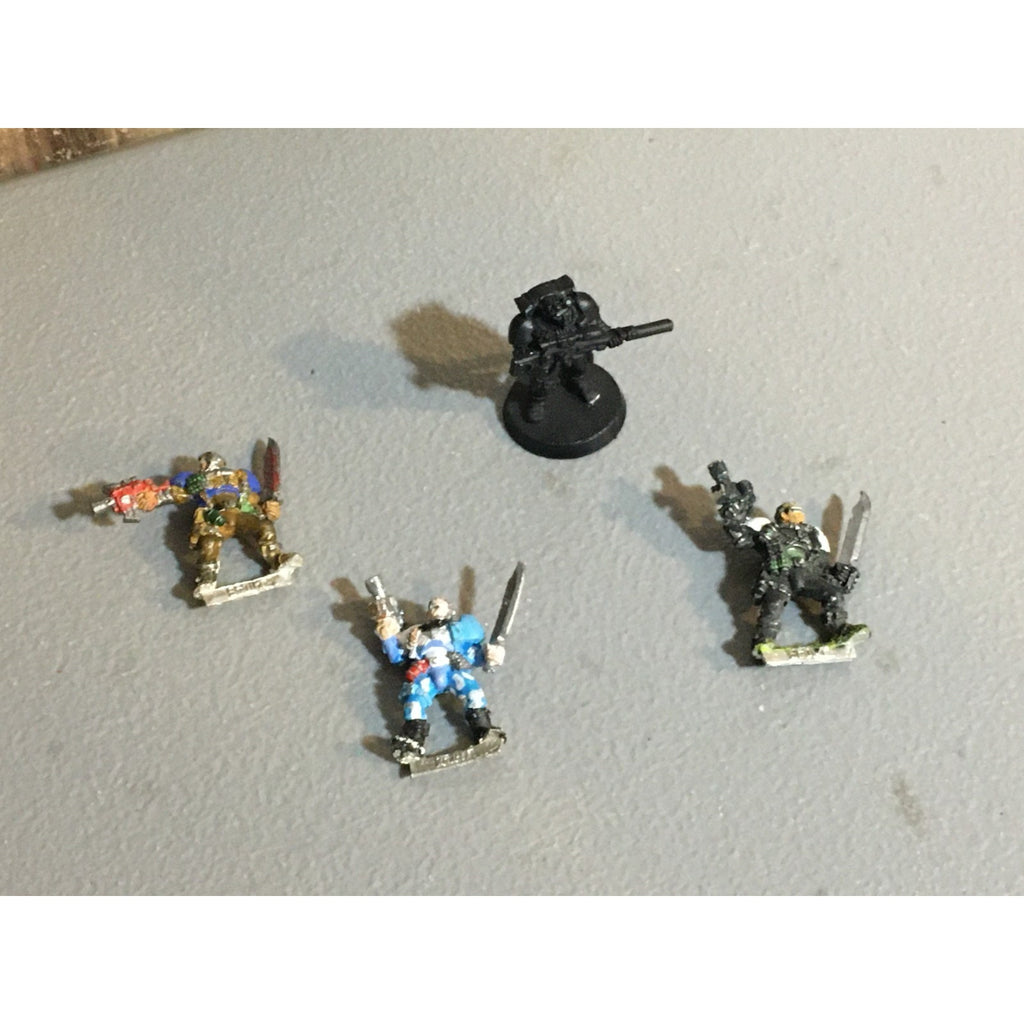 A29702 WARHAMMER 40K SPACE MARINES SCOUTS 4 PK GW GAMES WORKSHOP