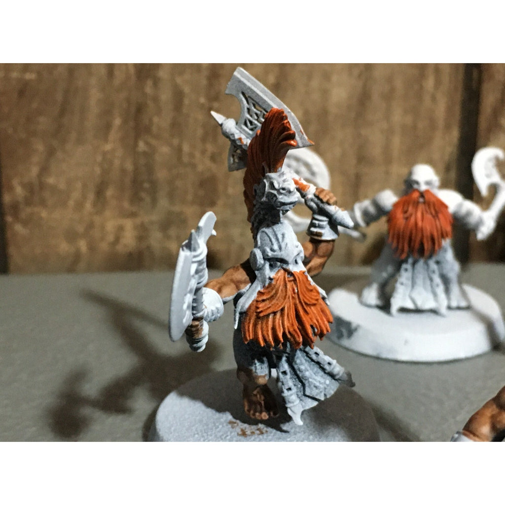 A20181 WARHAMMER FANTASY AOS FYRESLAYERS VULKITE BERZERKERS 10 PK PRIMED