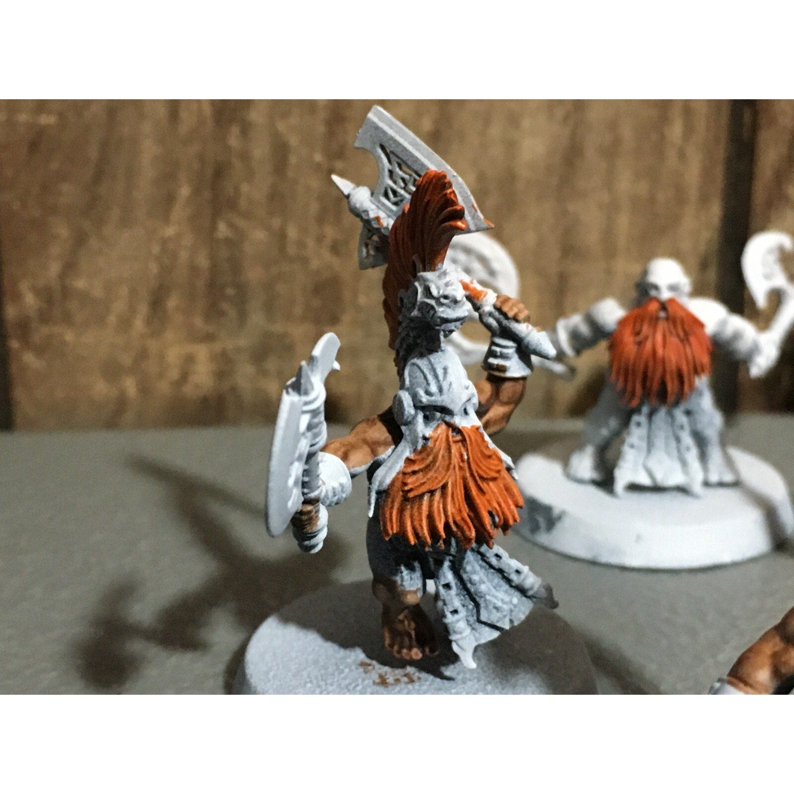 A20181 WARHAMMER FANTASY AOS FYRESLAYERS VULKITE BERZERKERS 10 PK PRIMED
