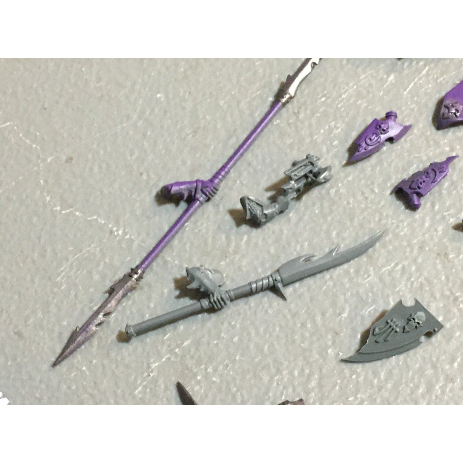 A18545 WARHAMMER FANTASY AOS MIXED BITS LOT OGRE ORC DARK ELVES DWARFS GW