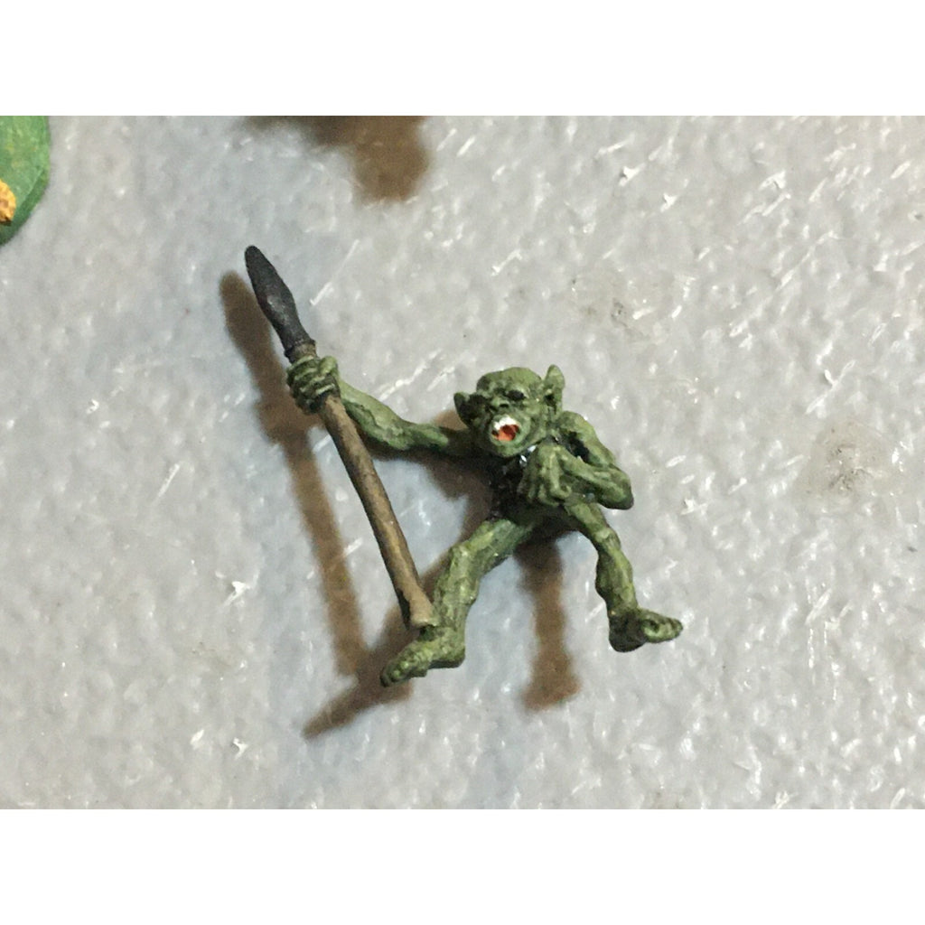 A10115 CITADEL PRE SLOTTA METAL RARE OOP GOBLIN WOLF RIDER W EXTRA WOLF PAINTED