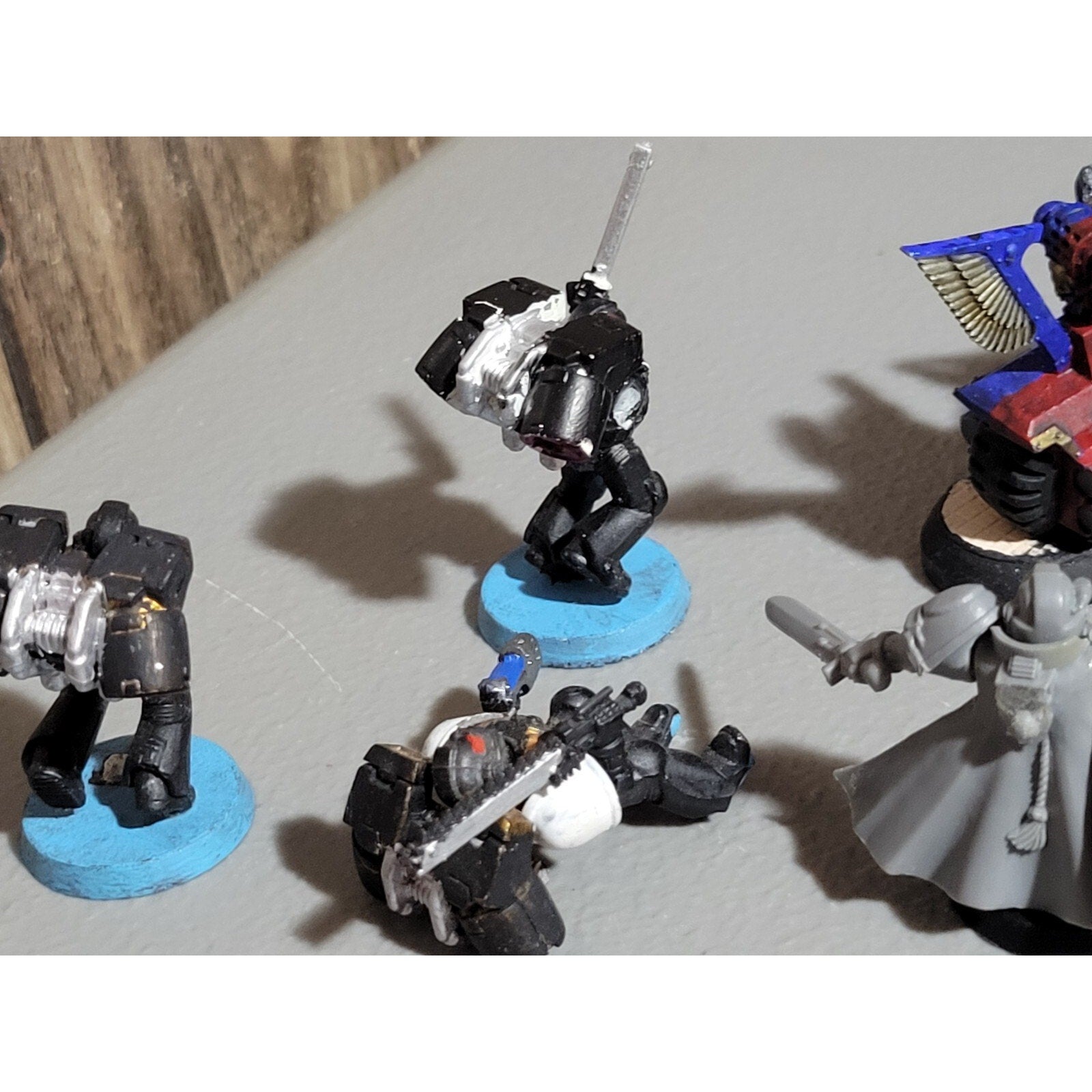 A19115 WARHAMMER 40K SPACE MARINES LOT CAPTAIN BIKE NARTHECIUM ASSAULT