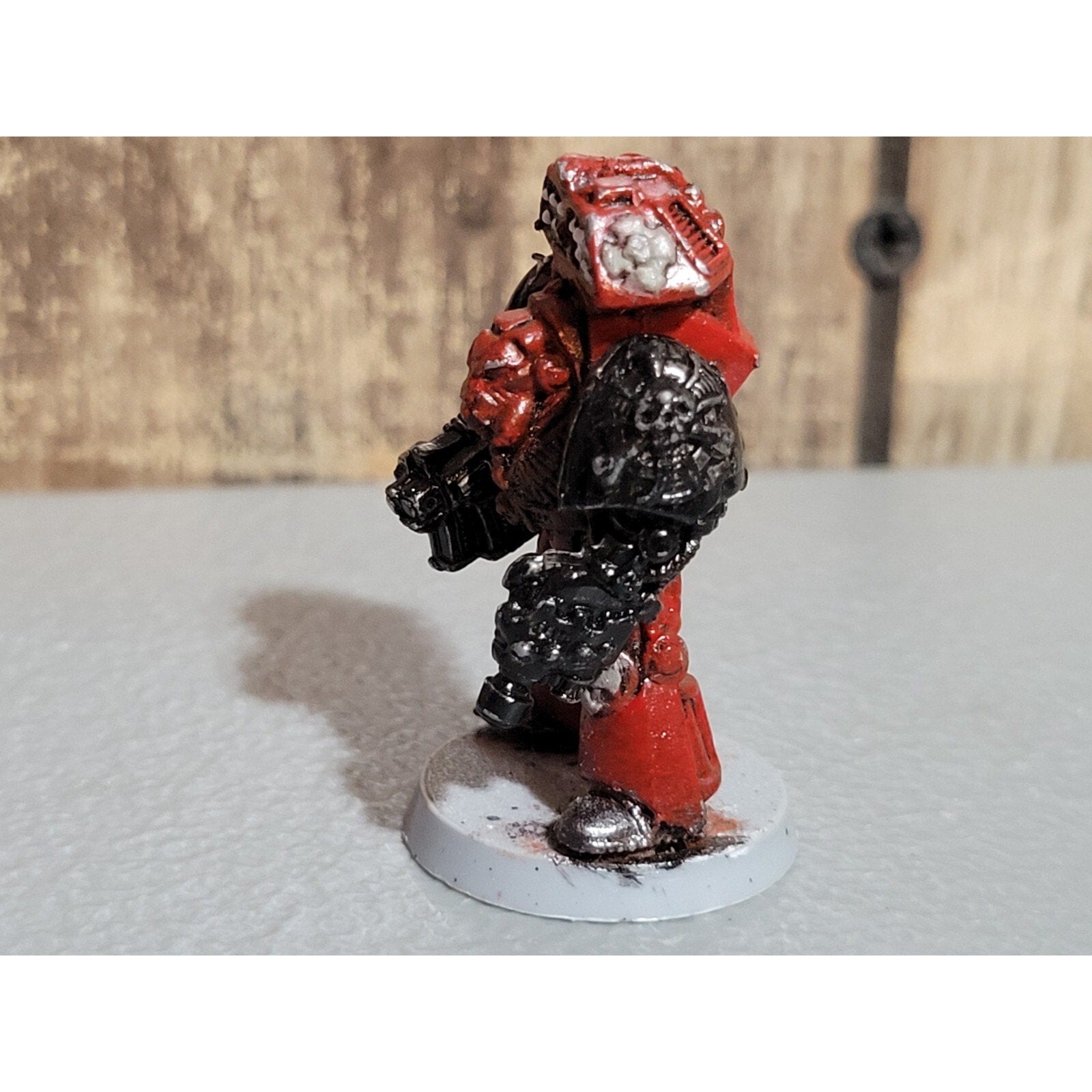 A19199 WARHAMMER 40K METAL SPACE MARINES ROGUE TRADER TERMINATOR CYCLONE MISSLE