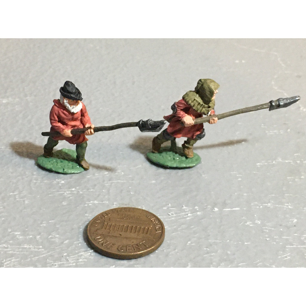 A10125 CITADEL PRE SLOTTA METAL RARE OOP HUMAN MILITIA 2 PK PAINTED