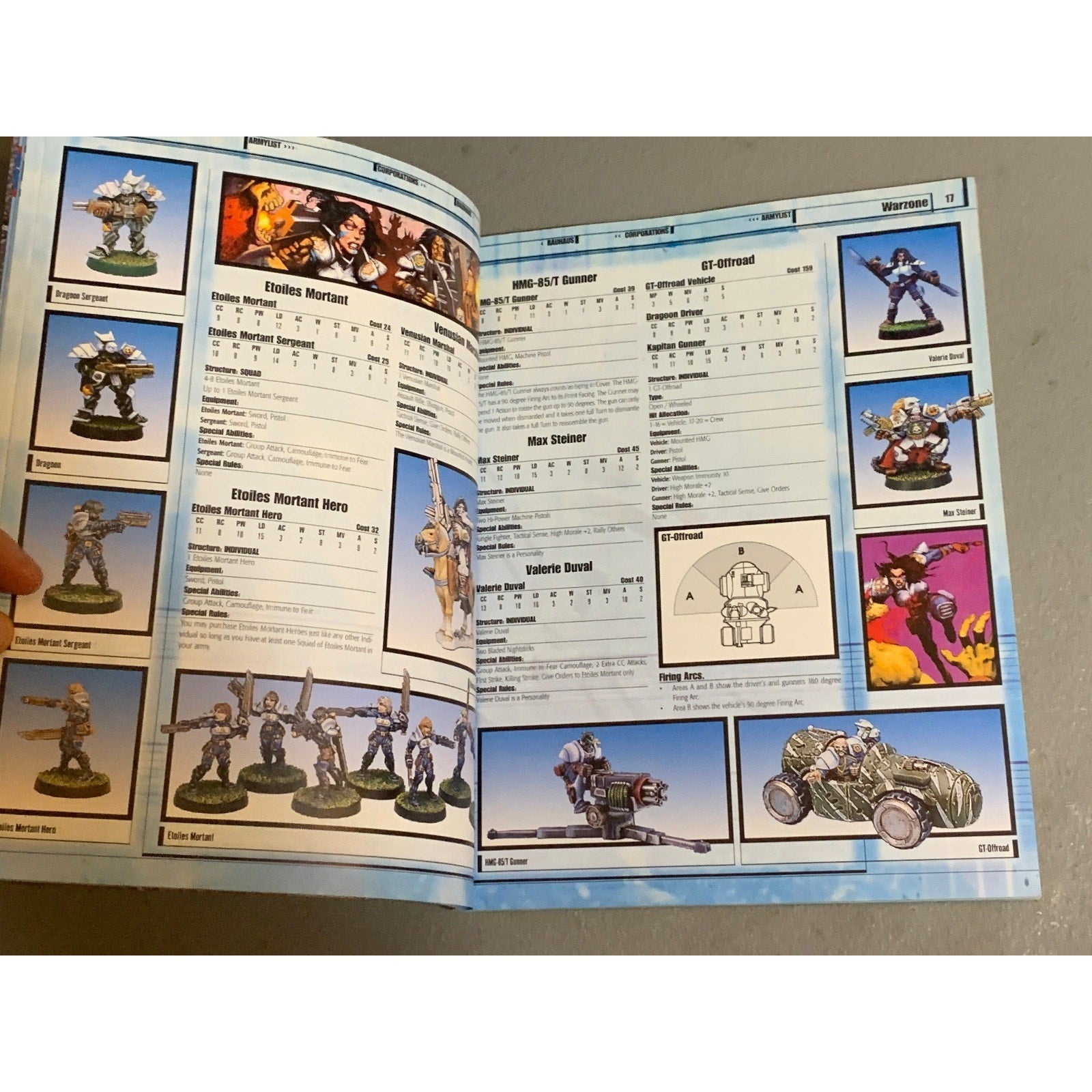 A31648 WARZONE MUTANT CHRONI HHG HEARTBREAKER ARMY BOOK PLAYED THE FORCES OF WAR