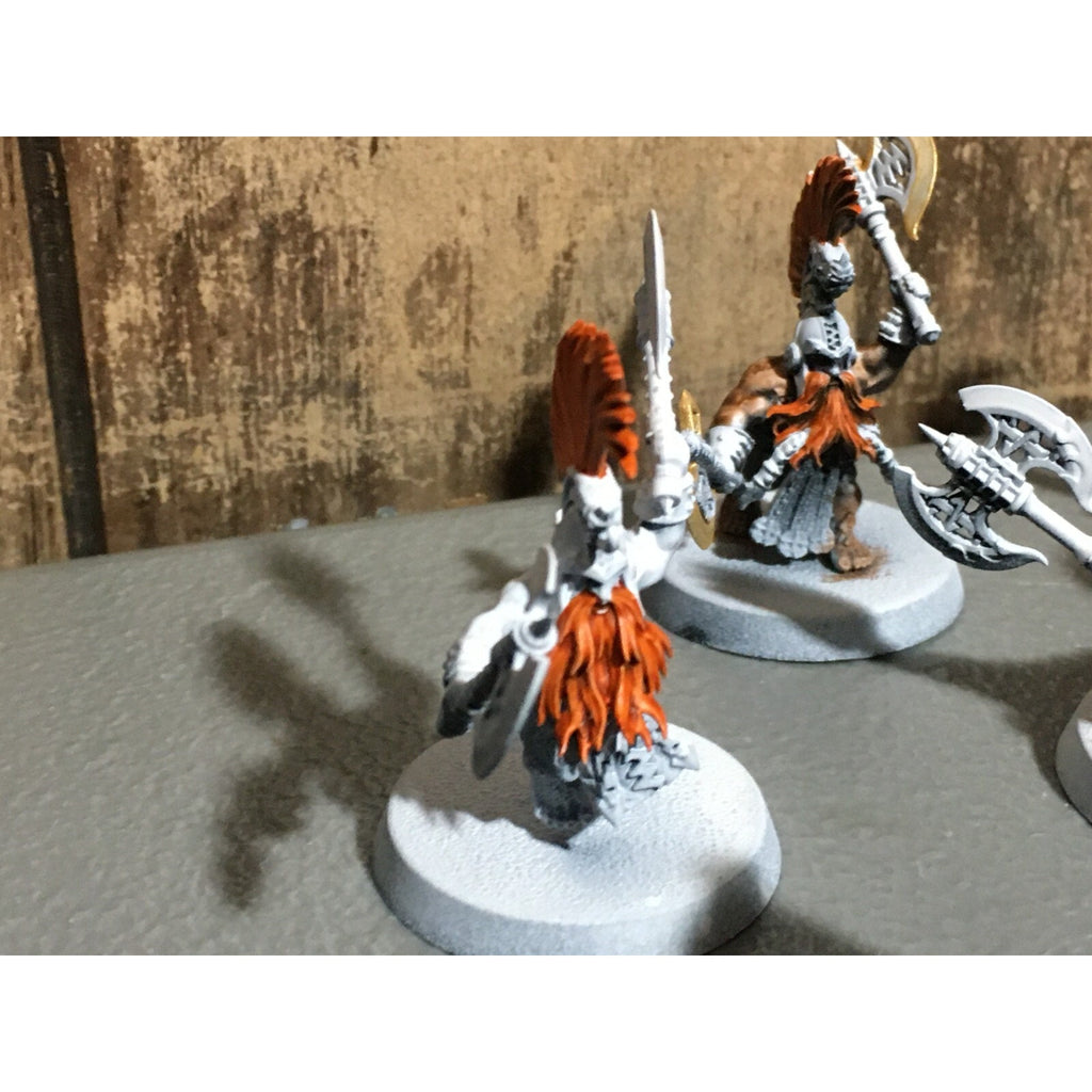 A20180 WARHAMMER FANTASY AOS FYRESLAYERS VULKITE BERZERKERS 10 PK PRIMED