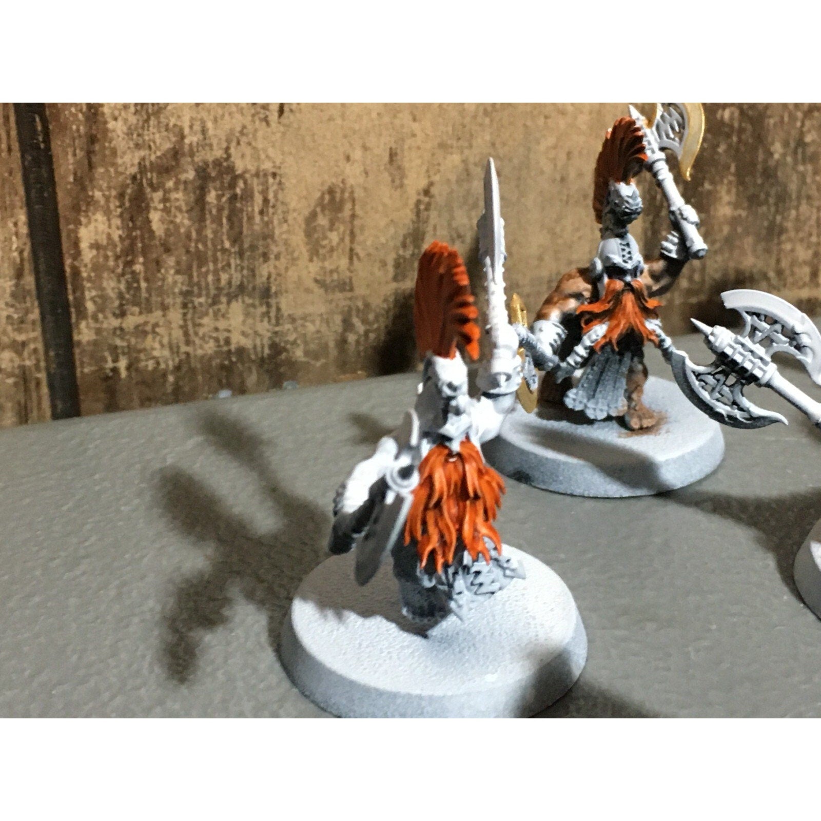 A20180 WARHAMMER FANTASY AOS FYRESLAYERS VULKITE BERZERKERS 10 PK PRIMED