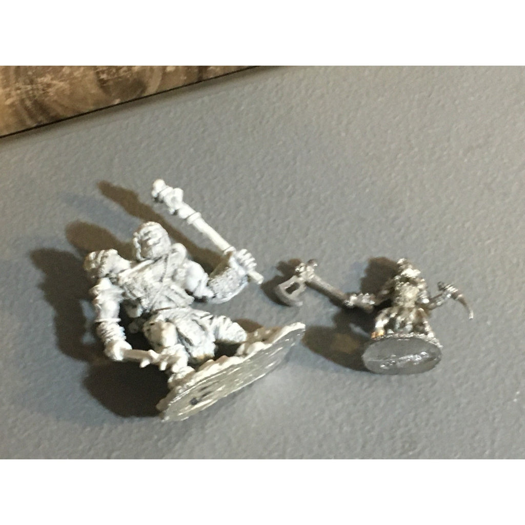A33995 REAPER MINIATURES METAL ETTIN & KANG HALF ORC BARBARIAN D&D TABLETOP