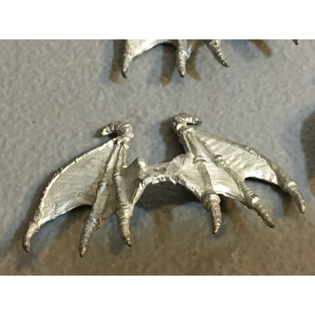 A33850 WARHAMMER 40K TYRANIDS BITS LOT METAL GARGOYLE WINGS 3 PK GW