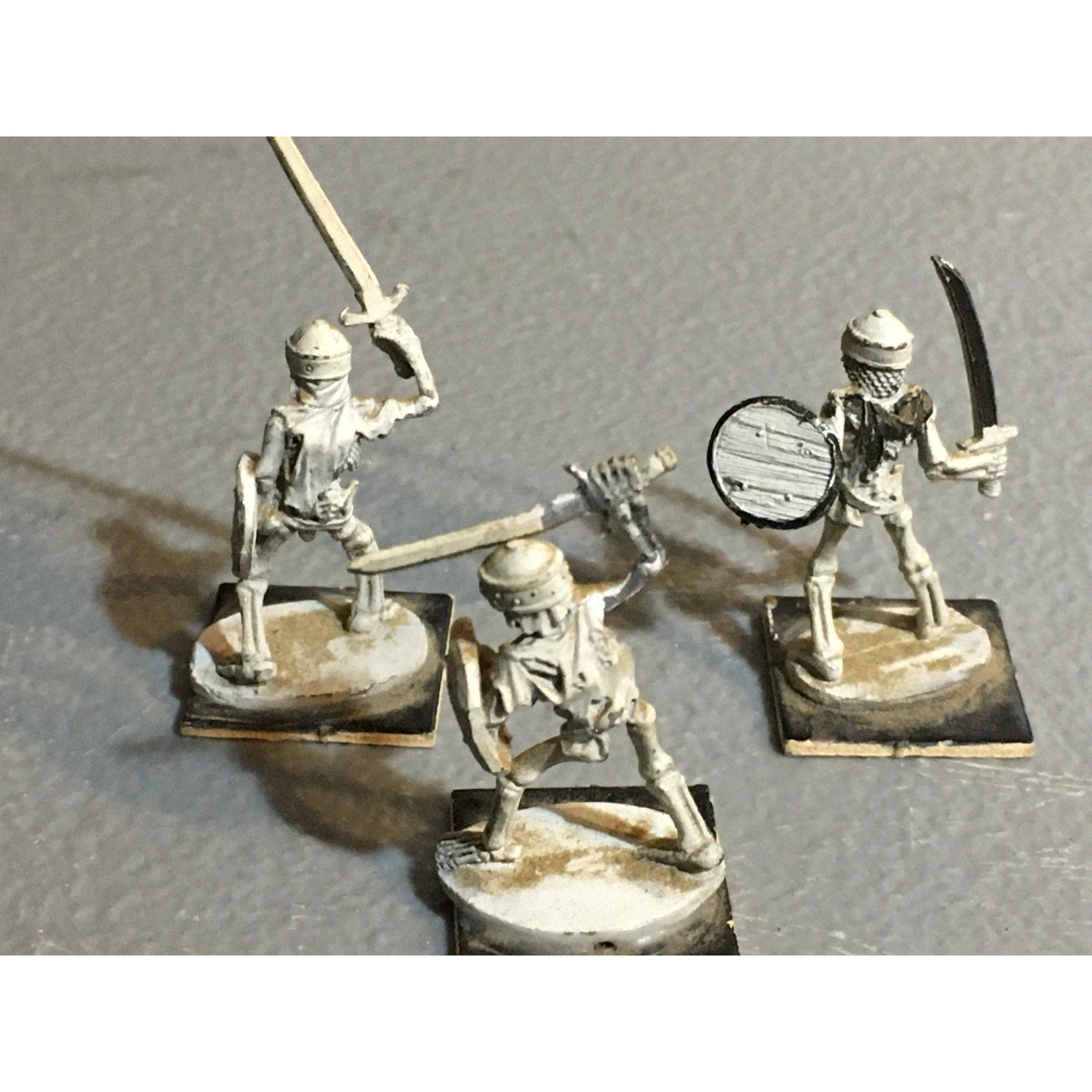 A32378 RAL PARTHA METAL MINIATURES SKELETON WARRIOR 3 PK TABLETOP WAR GAMES
