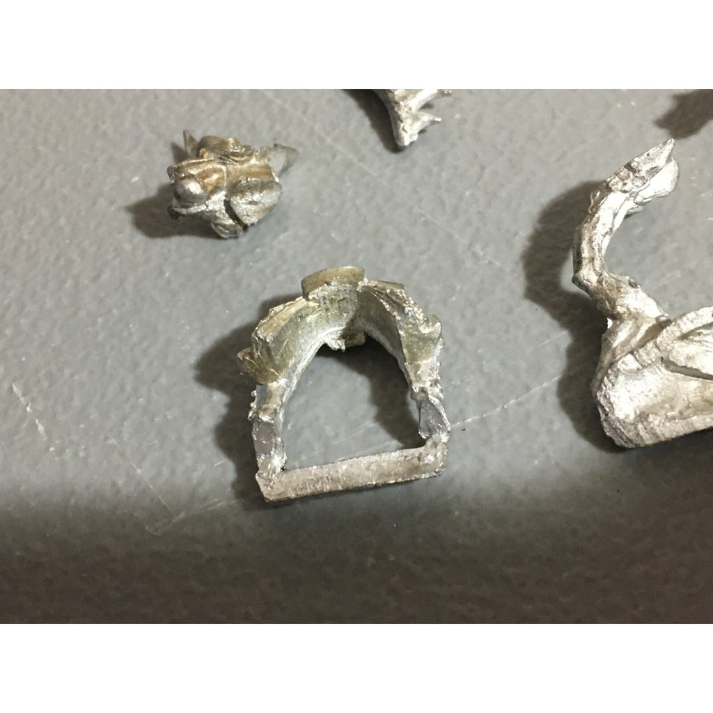 A20381 WARHAMMER FANTASY DARK ELVES METAL COLD ONE KNIGHT NO SHIELD SPEAR