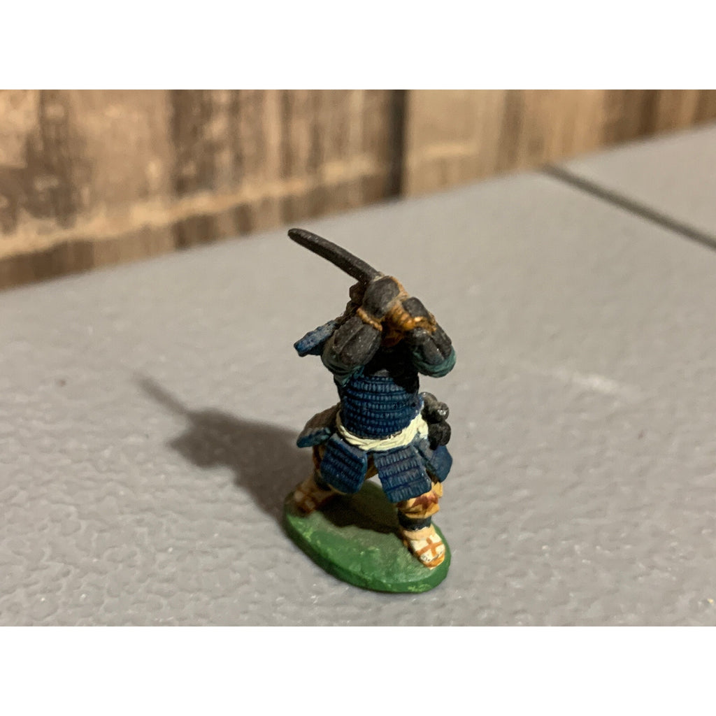 A10007 RAL PARTHA METAL OOP SAMURAI W SWORD OVERHEAD PAINTED
