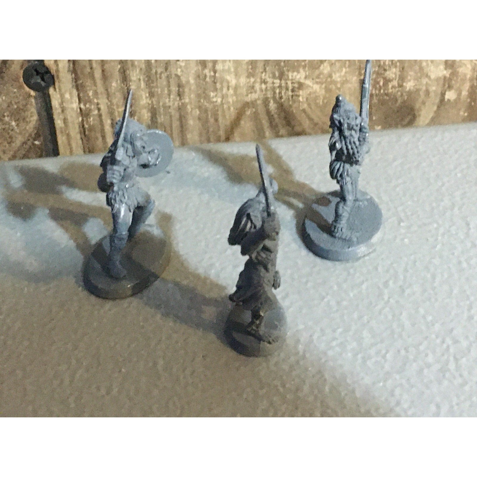 A32623 RAL PARTHA MINIATURES METAL 3 PK ORC WARRIORS FIGHTER BARBARIAN D&D
