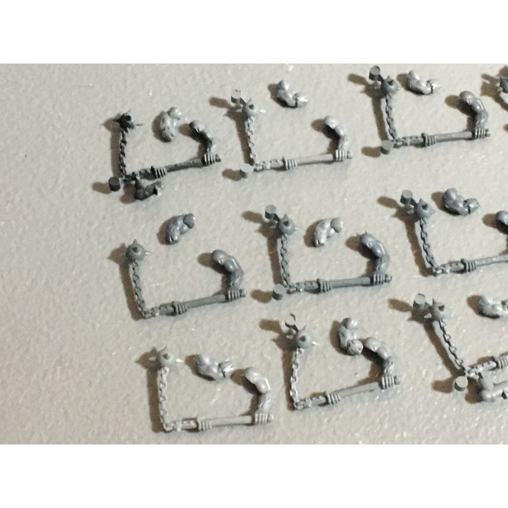 A22259 WARHAMMER FANTASY CHAOS MORTALS BITS LOT MARAUDER FLAILS GAMES WORKSHOP