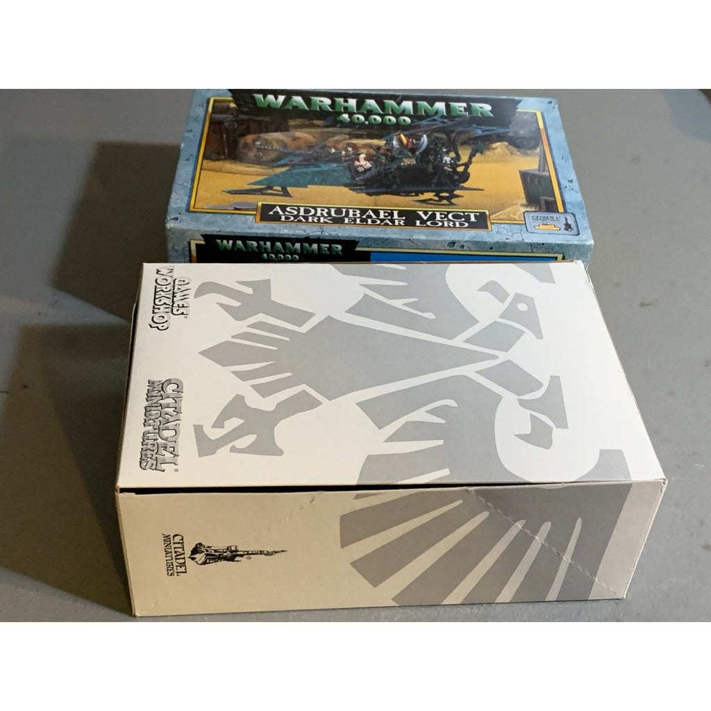 SA31101 WARHAMMER 40K DARK ELDAR DRUKHARI RARE OOP ASDRUBAEL VECT NIB LORD