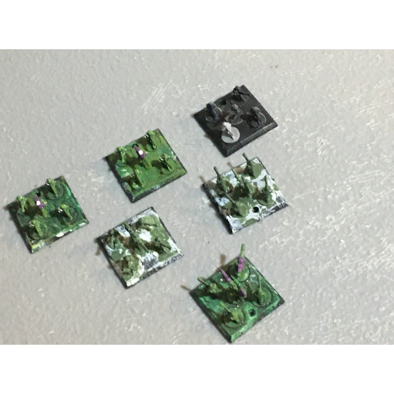 A24551 EPIC 40K IMPERIAL GUARD 6 BASES INFANTRY GAMES WORKSHOP WARHAMMER