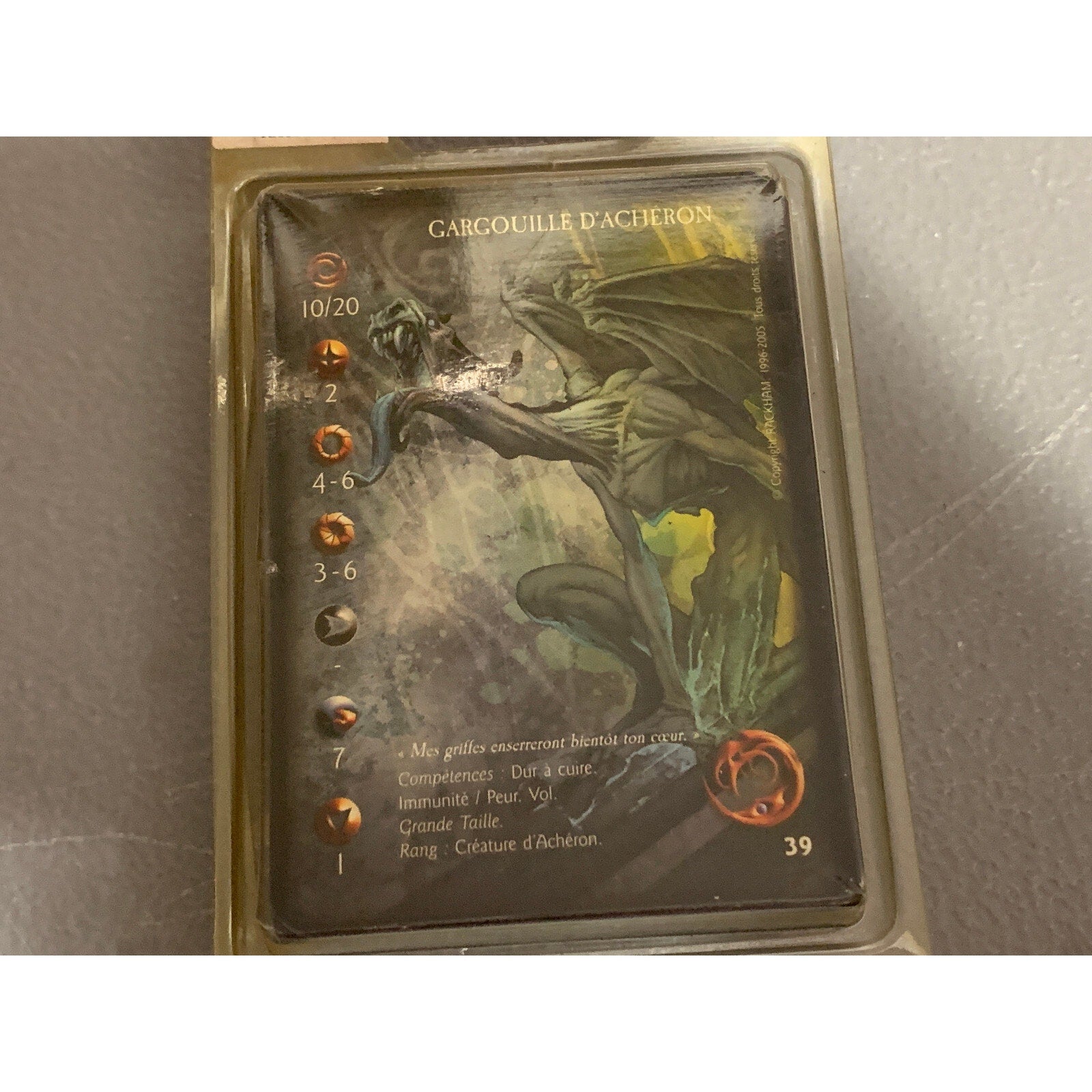 A10391 RACKHAM CONFRONTATION METAL OOP ACHERON GARGOYLE