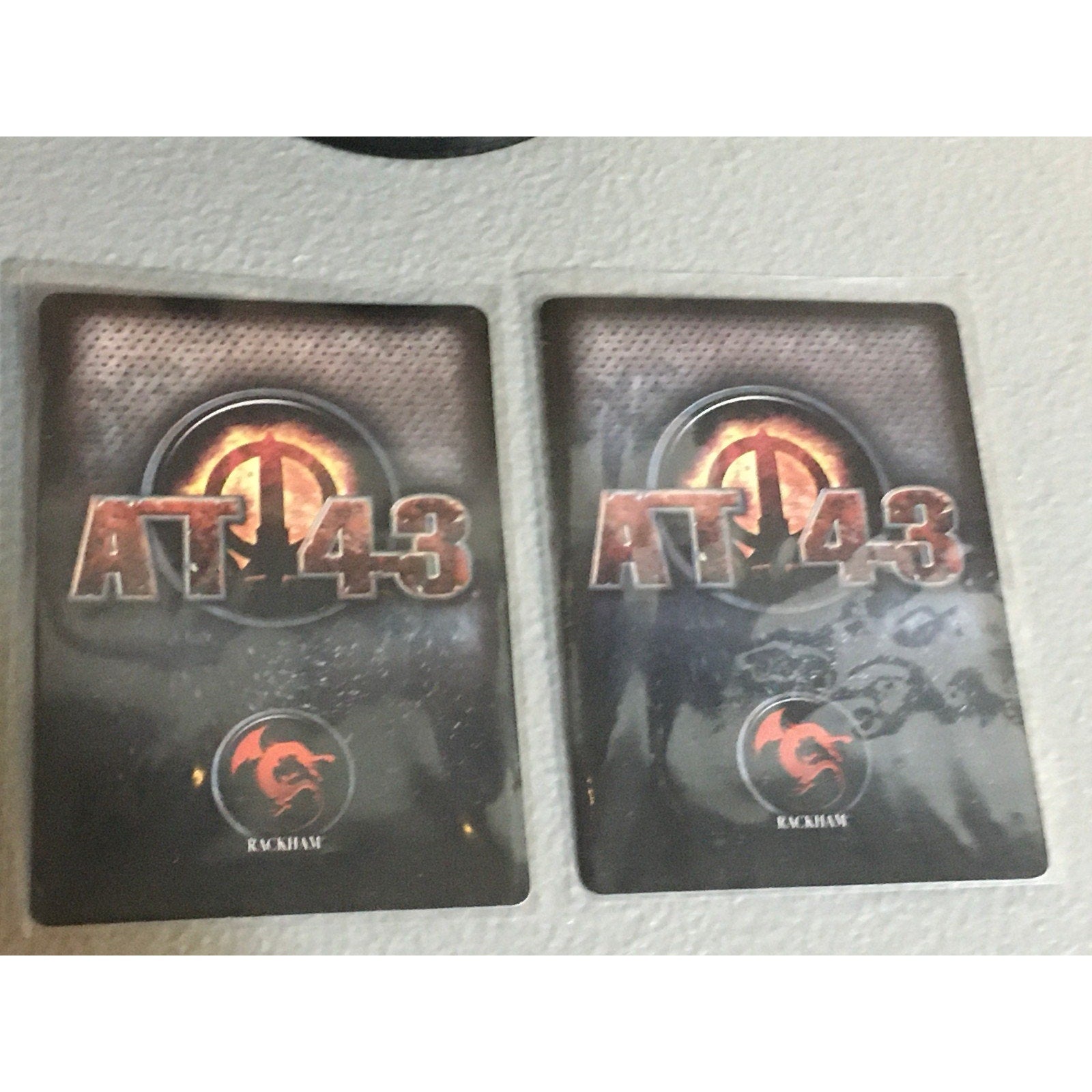 A33504 RACKHAM AT-43 THERIAN WRAITH GOLGOTH MINIATURE W CARDS