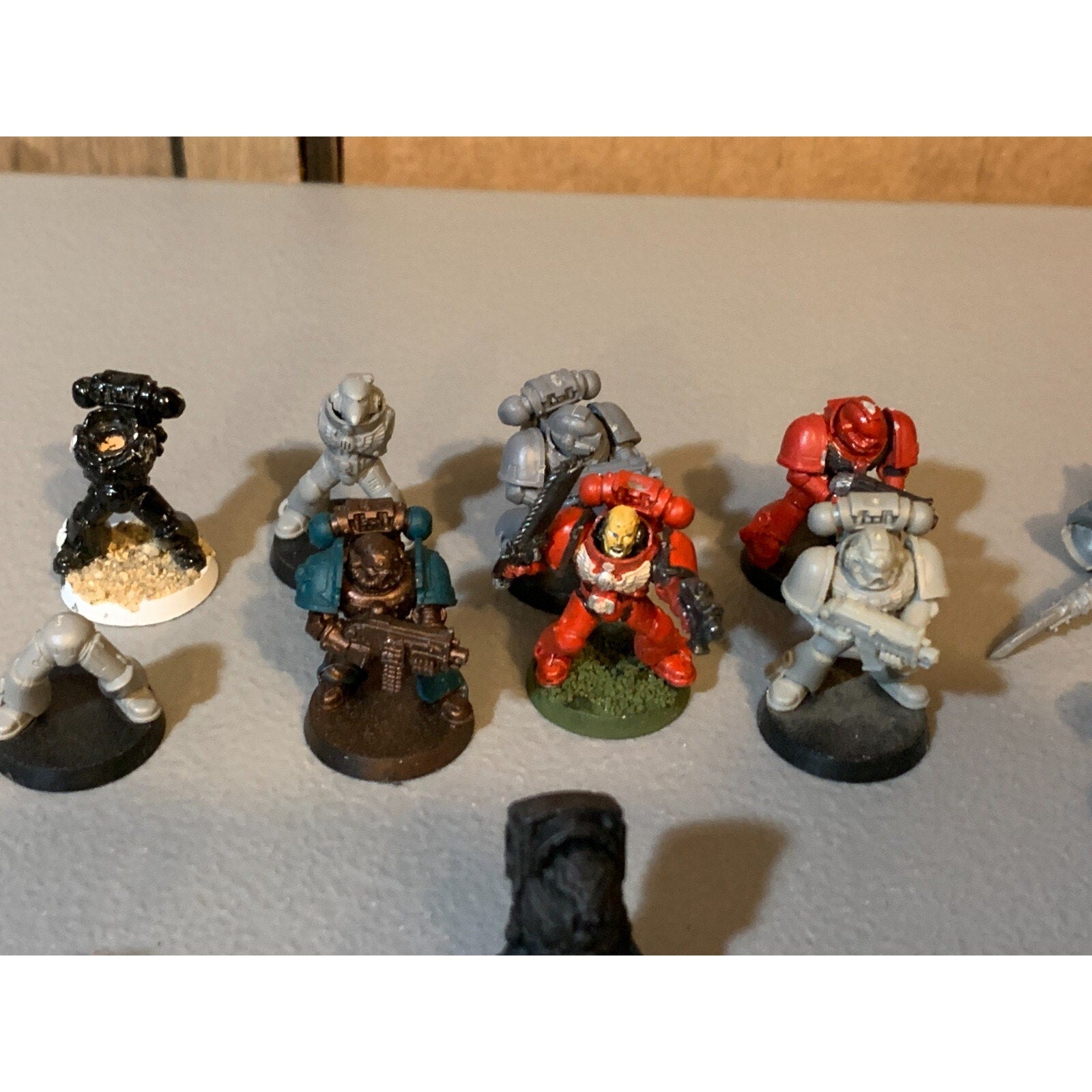A23056 WARHAMMER 40K SPACE MARINES BITS LOT INCOMPLETE TERMINATOR TACTICAL