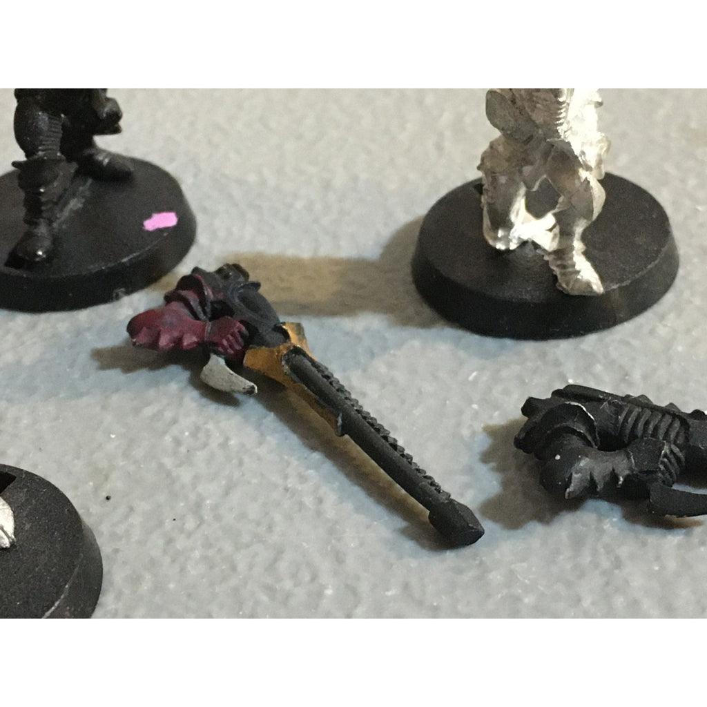 A33744 WARHAMMER 40K DARK ELDAR DRUKHARI METAL KABALITE WARRIOR HEAVY WEAPON 4PK