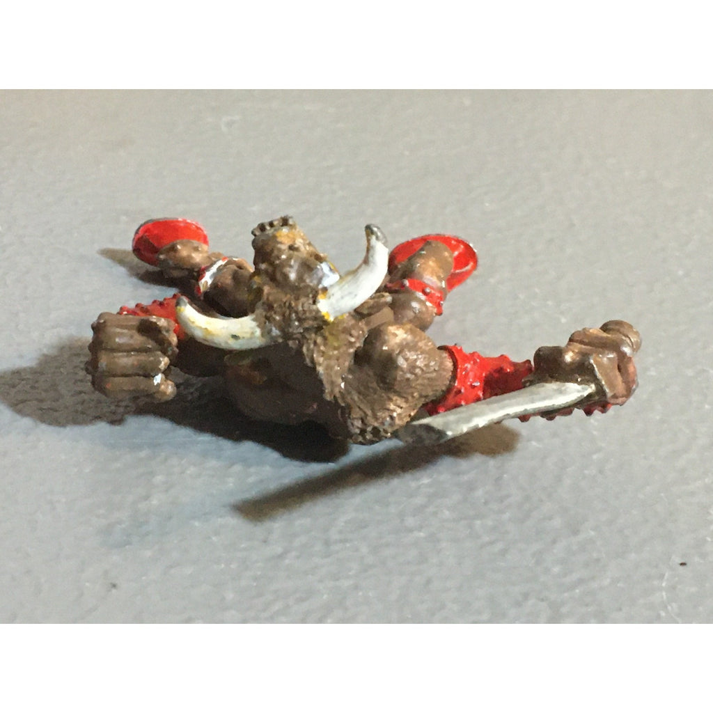 A32951 WARHAMMER FANTASY CHAOS BEASTMEN METAL MINOTAUR LORD DUHERST BUTCHER GW