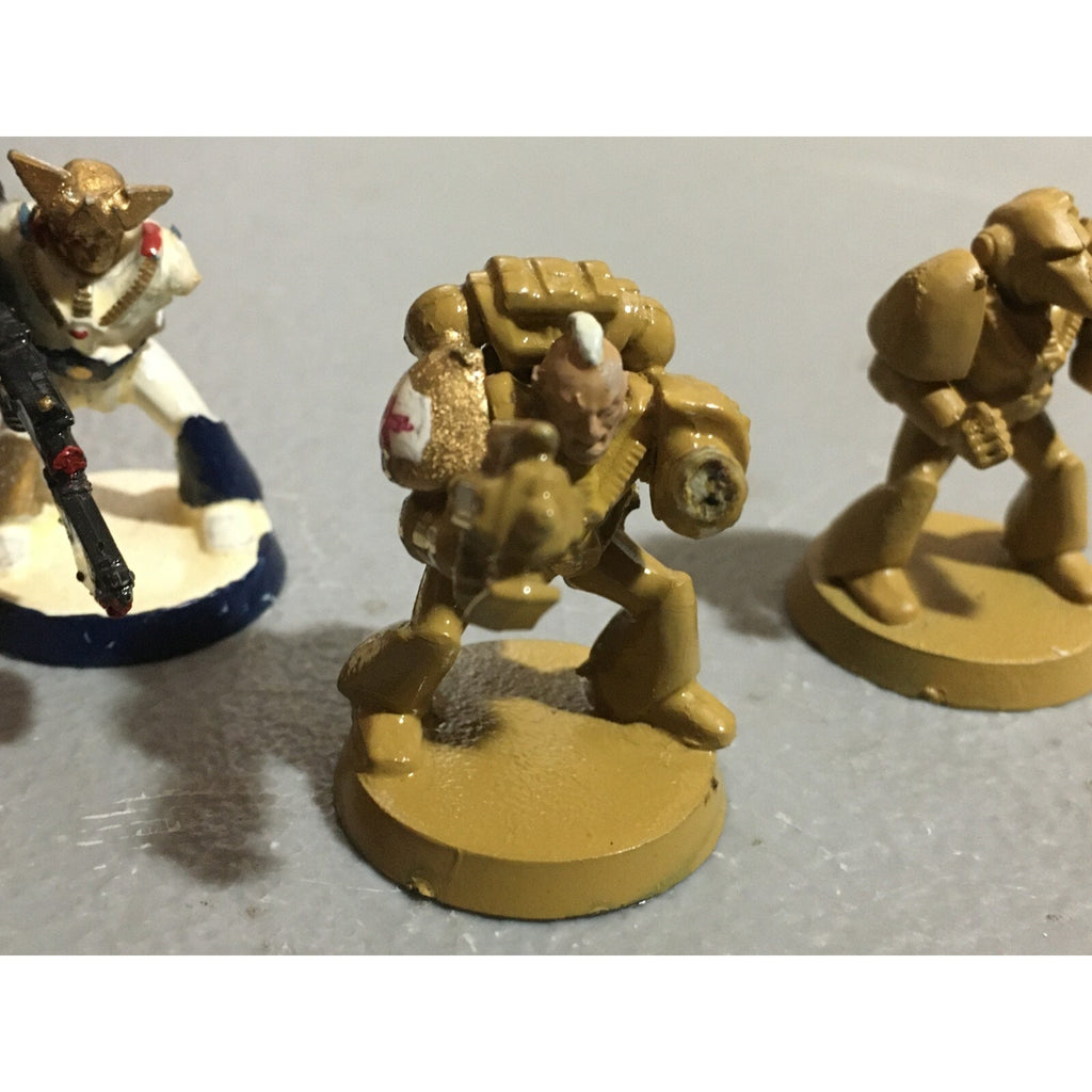 A19982 WARHAMMER 40K SPACE MARINES ROGUE TRADER RTB01 3 PK INCOMPLETE