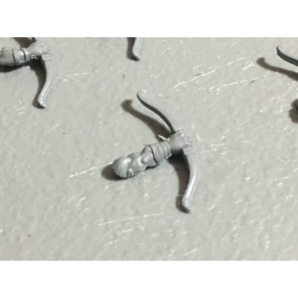 A22634 WARHAMMER FANTASY ORCS & GOBLINS BITS LOT GOBLIN ARCHER BOWS GW OLD WORLD