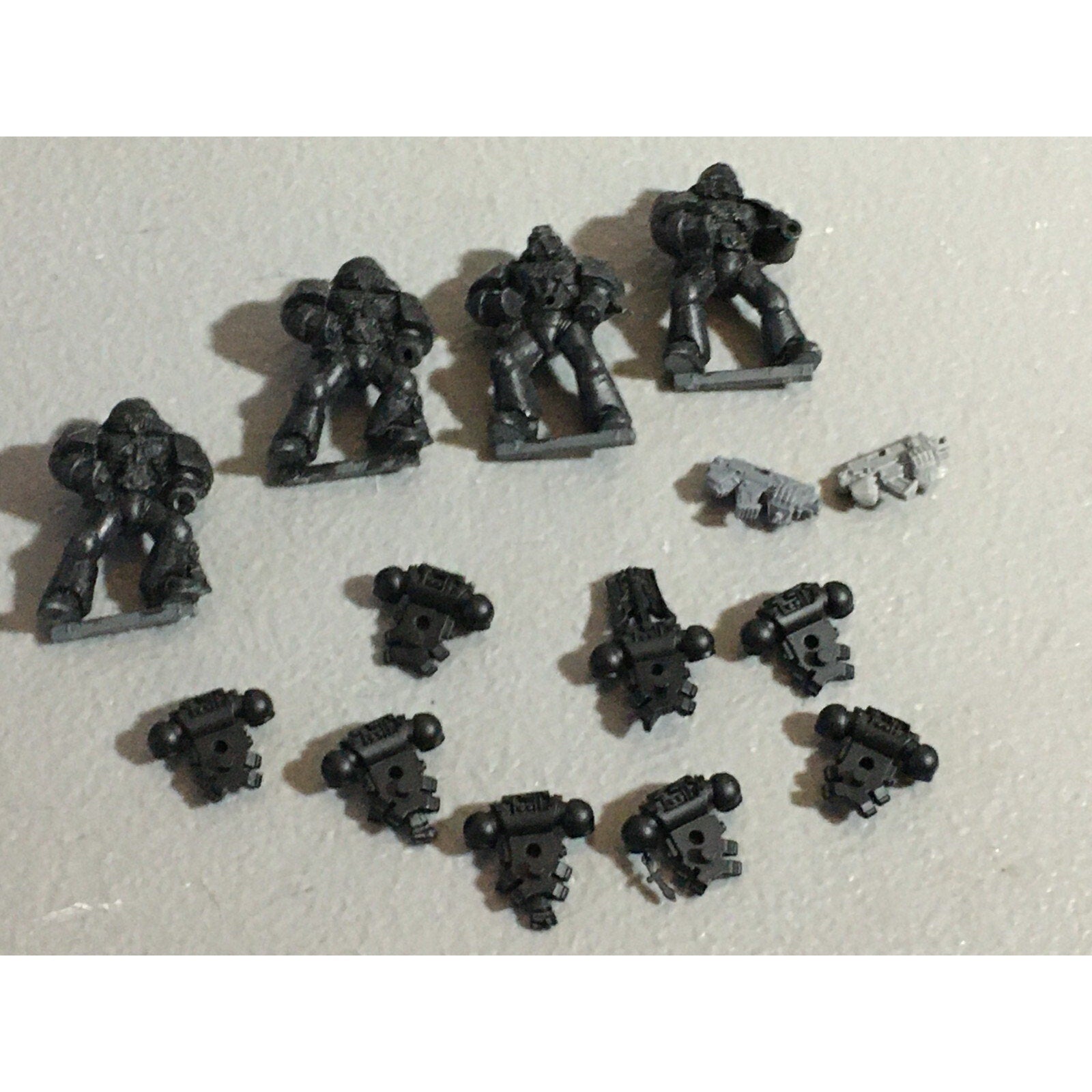 A22292 WARHAMMER 40K SPACE MARINES DARK ANGELS VENGEANCE TACTICAL INCOMPLETE GW