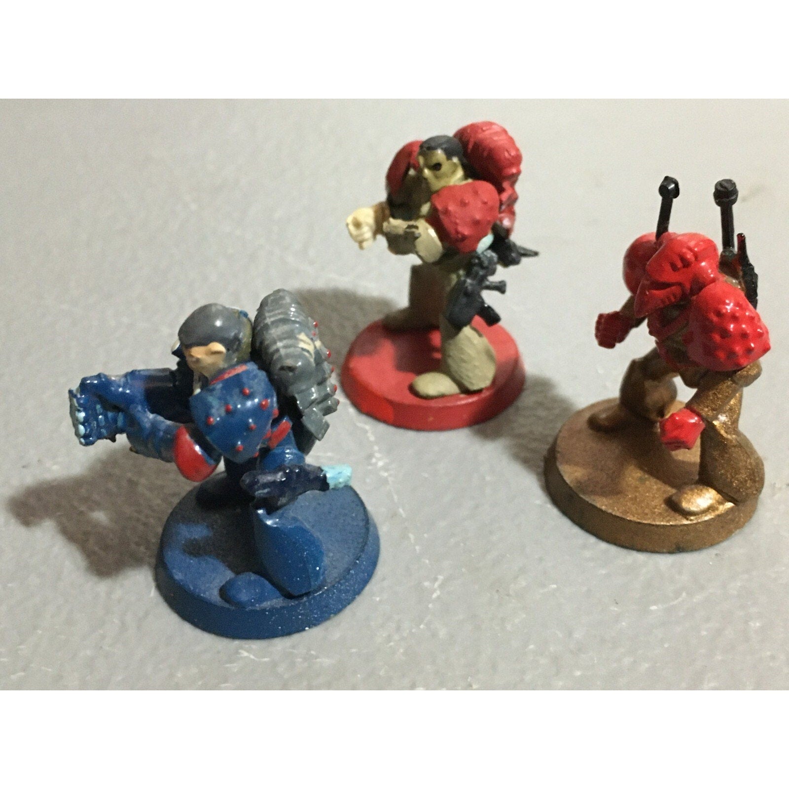 A19981 WARHAMMER 40K SPACE MARINES ROGUE TRADER RTB01 3 PK INCOMPLETE