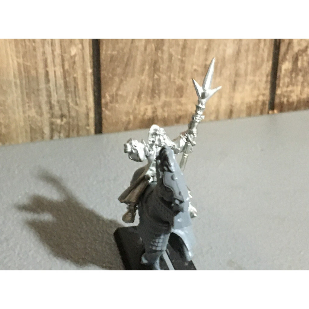 A23910 WARHAMMER FANTASY HIGH ELVES METAL MOUNTED CLASSIC MAGE MISS HAND TAIL
