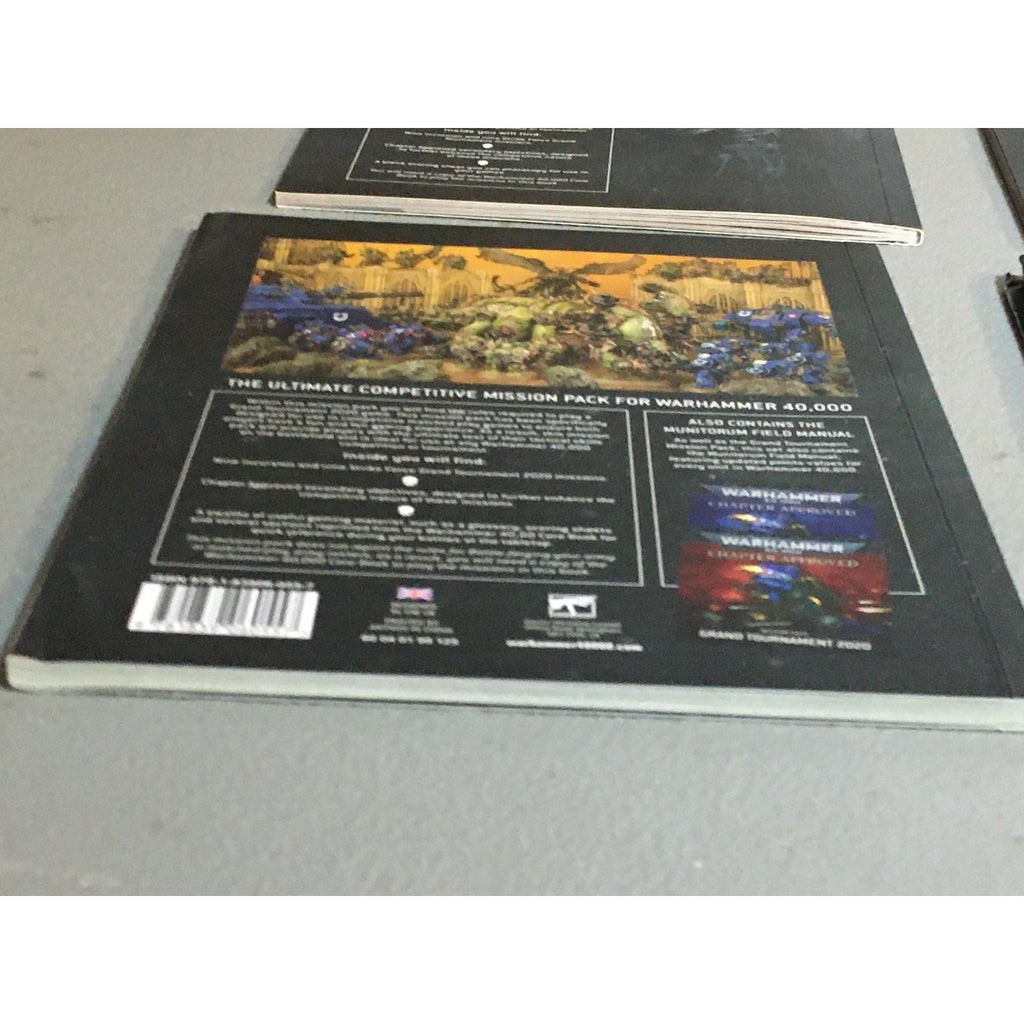 BOOK WARHAMMER 40K BOOKLETS GRAND TOURNAMENT 2020 MUNITORUM FIELD MANUAL NACHMUN