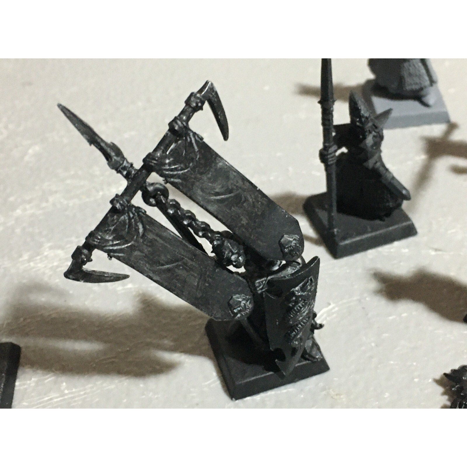A22066 WARHAMMER FANTASY DARK ELVES INCOMPLETE SPEARMEN & COLD ONE GW