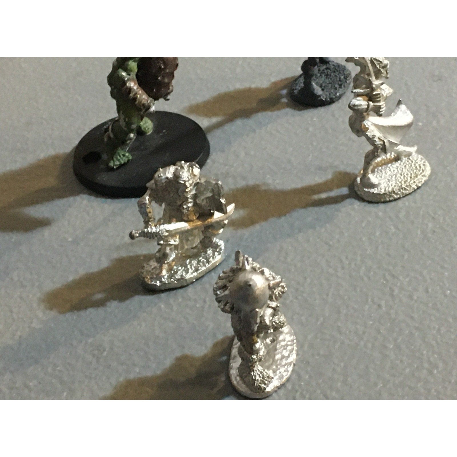 A34034 UNKNOWN METAL MINIATURES FANTASY MIXED LOT ORC ELF WARRIOR TABLETOP RPG